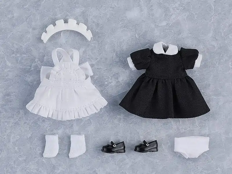 Original Character for Nendoroid Doll Figures Outfit Set: Maid Outfit Mini (Black) product photo