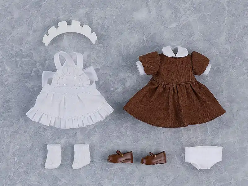 Original Character for Nendoroid Doll Figures Outfit Set: Maid Outfit Mini (Brown) product photo