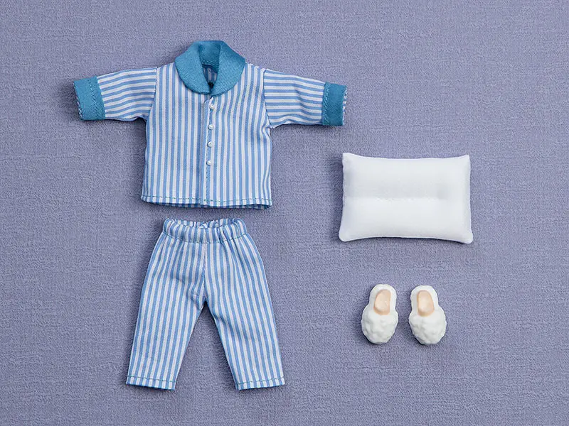 Original Character for Nendoroid Doll Figures Outfit Set: Pajamas (Blue) termékfotó