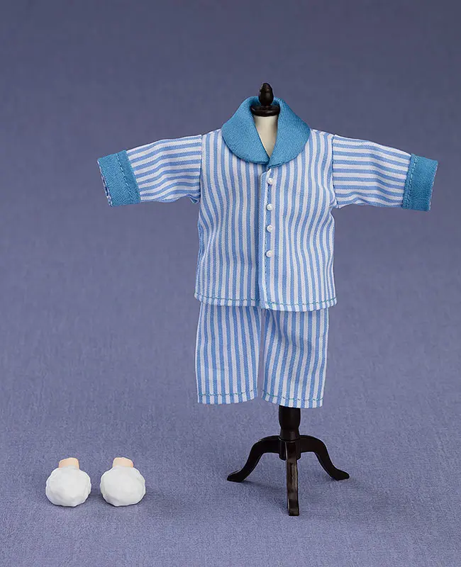 Original Character for Nendoroid Doll Figures Outfit Set: Pajamas (Blue) termékfotó