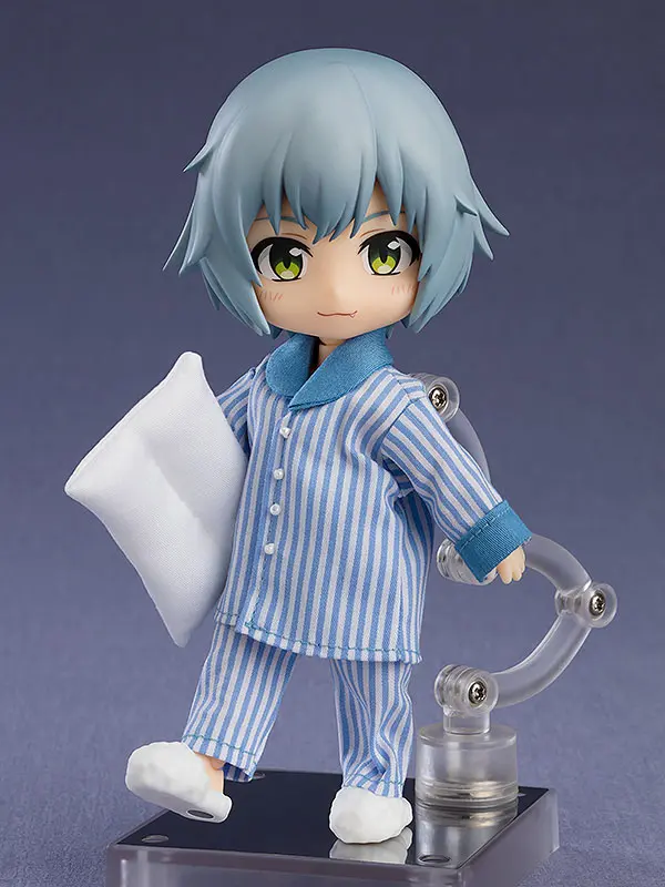 Original Character for Nendoroid Doll Figures Outfit Set: Pajamas (Blue) termékfotó