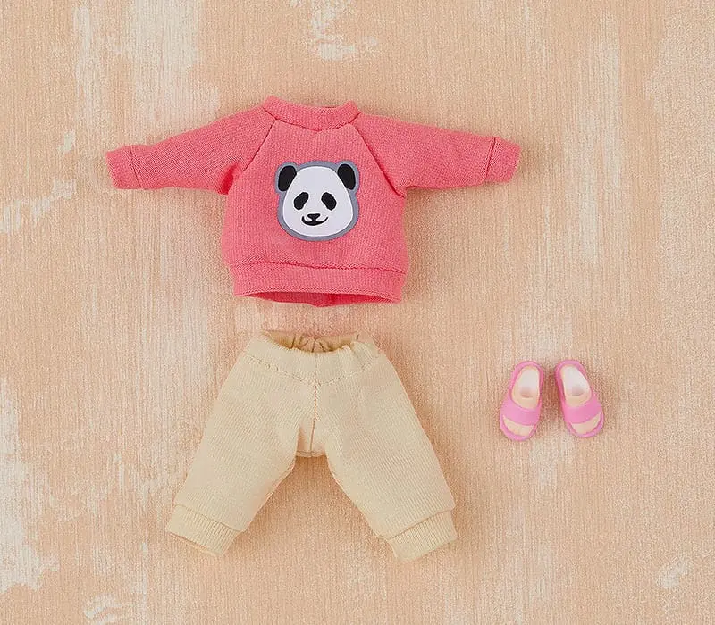 Original Character for Nendoroid Doll Figures Outfit Set: Sweatshirt and Sweatpants (Pink) product photo