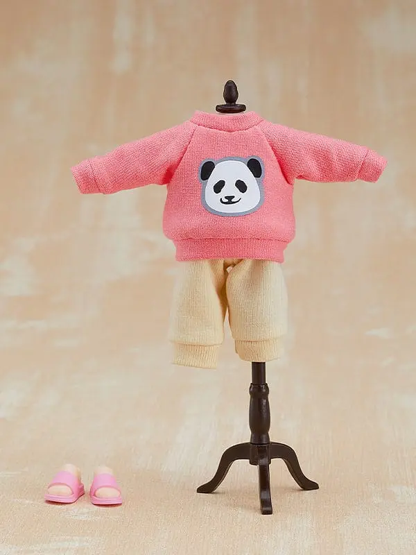 Original Character for Nendoroid Doll Figures Outfit Set: Sweatshirt and Sweatpants (Pink) product photo