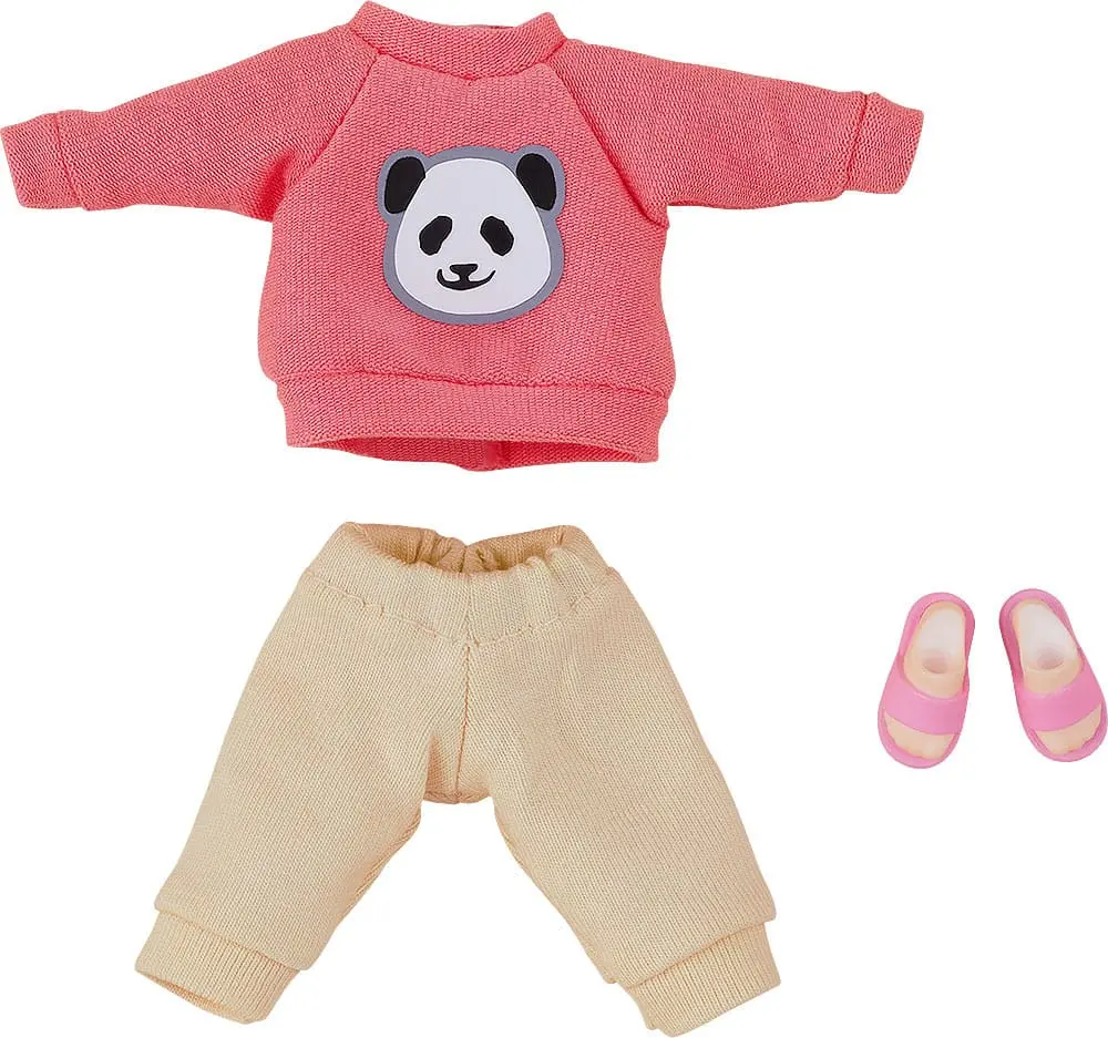 Original Character for Nendoroid Doll Figures Outfit Set: Sweatshirt and Sweatpants (Pink) product photo