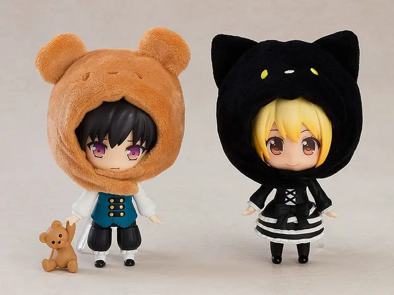 Original Character for Nendoroid More Figures Outfit Set: Hood (Black Cat) product photo