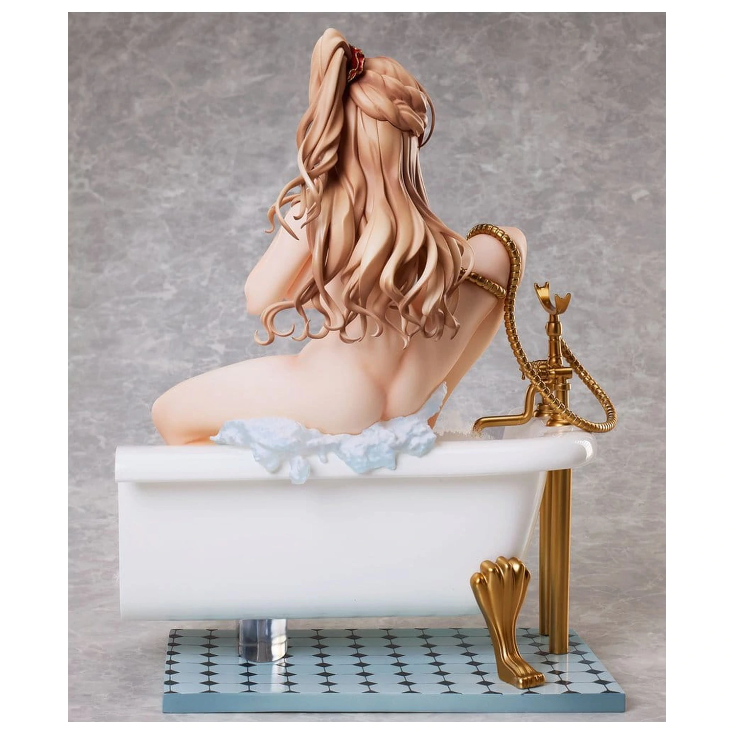 Original Character PVC Figure Girl in the Bath Illustration by Ponzu 26 cm product photo