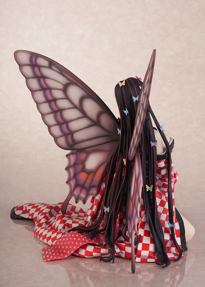 Original Character Hoteri PVC Statue Red Butterfly Illustration by Jin Happobi 16 cm product photo