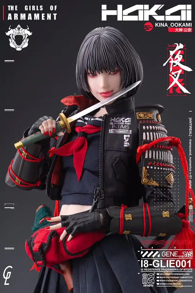 Original Character i8Toys x Gharliera Action Figure 1/6 The Girls of Armament Kina Ookami 28 cm termékfotó