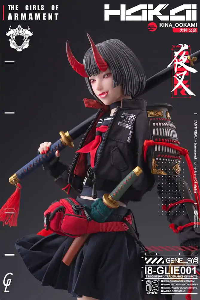 Original Character i8Toys x Gharliera Action Figure 1/6 The Girls of Armament Kina Ookami 28 cm termékfotó