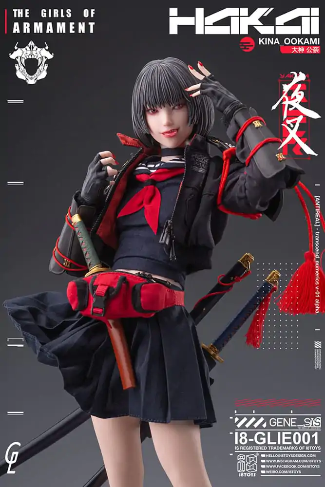 Original Character i8Toys x Gharliera Action Figure 1/6 The Girls of Armament Kina Ookami 28 cm termékfotó