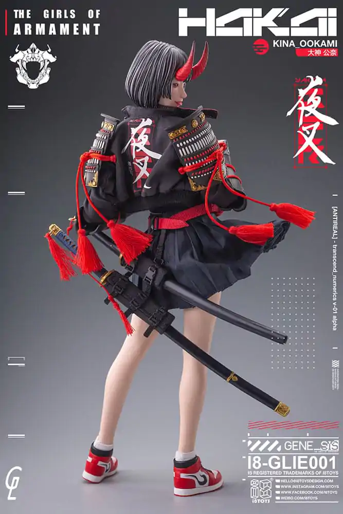 Original Character i8Toys x Gharliera Action Figure 1/6 The Girls of Armament Kina Ookami 28 cm termékfotó