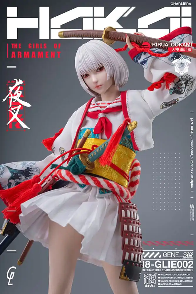 Original Character i8Toys x Gharliera Action Figure 1/6 The Girls of Armament Rirua Ookami 28 cm termékfotó