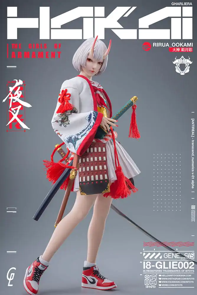 Original Character i8Toys x Gharliera Action Figure 1/6 The Girls of Armament Rirua Ookami 28 cm termékfotó