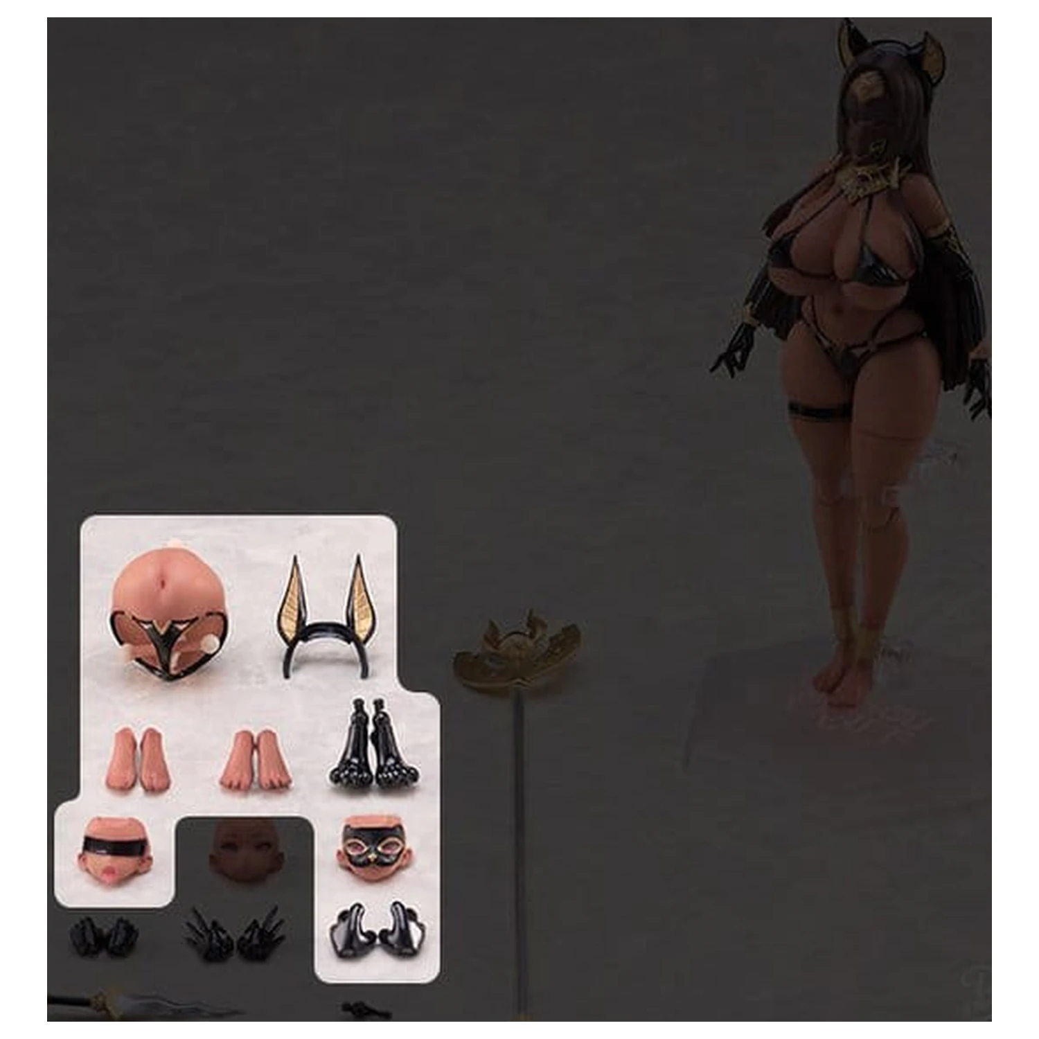 Original Character Isekai Emaki Action Figure Parts 1/12 Egyptian Goddess Bastet product photo