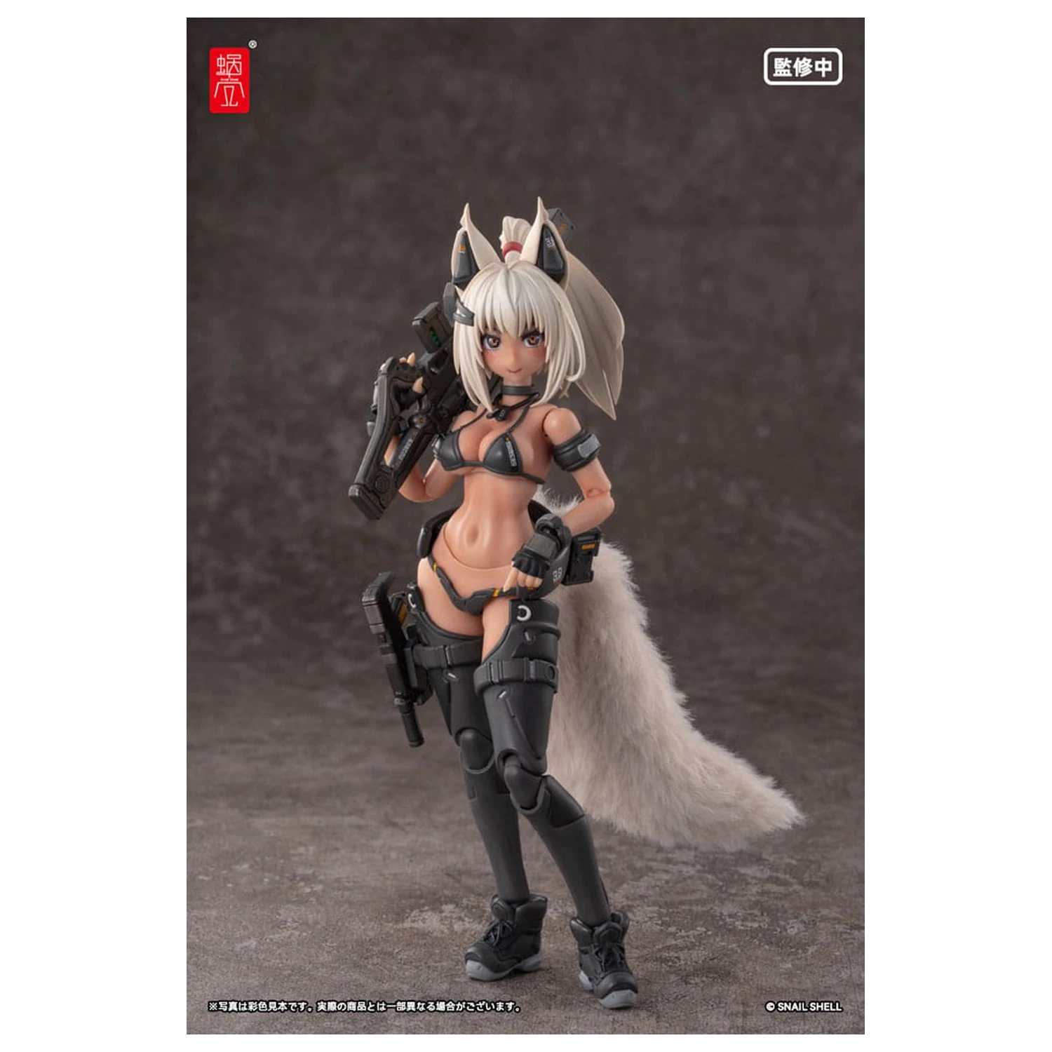 Original Character Action Figure Kit 1/12 RA-04 Kitsunebi Senki Honoka Swimsuit Ver. 15 cm   product photo