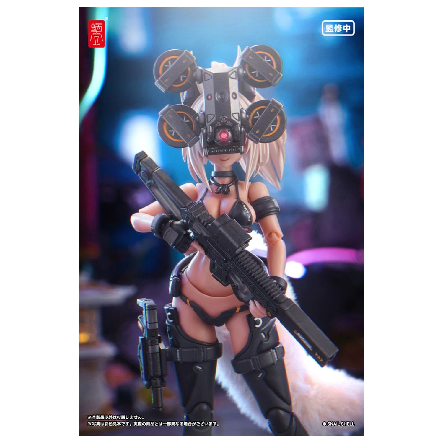 Original Character Action Figure Kit 1/12 RA-04 Kitsunebi Senki Honoka Swimsuit Ver. 15 cm   product photo