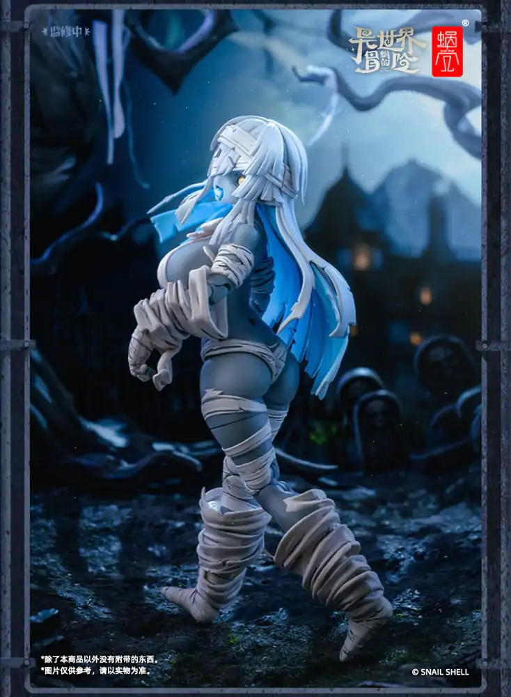 Original Character Action Figure Kit 1/12 RPG-03 Zombie Girl Grisa 15 cm termékfotó