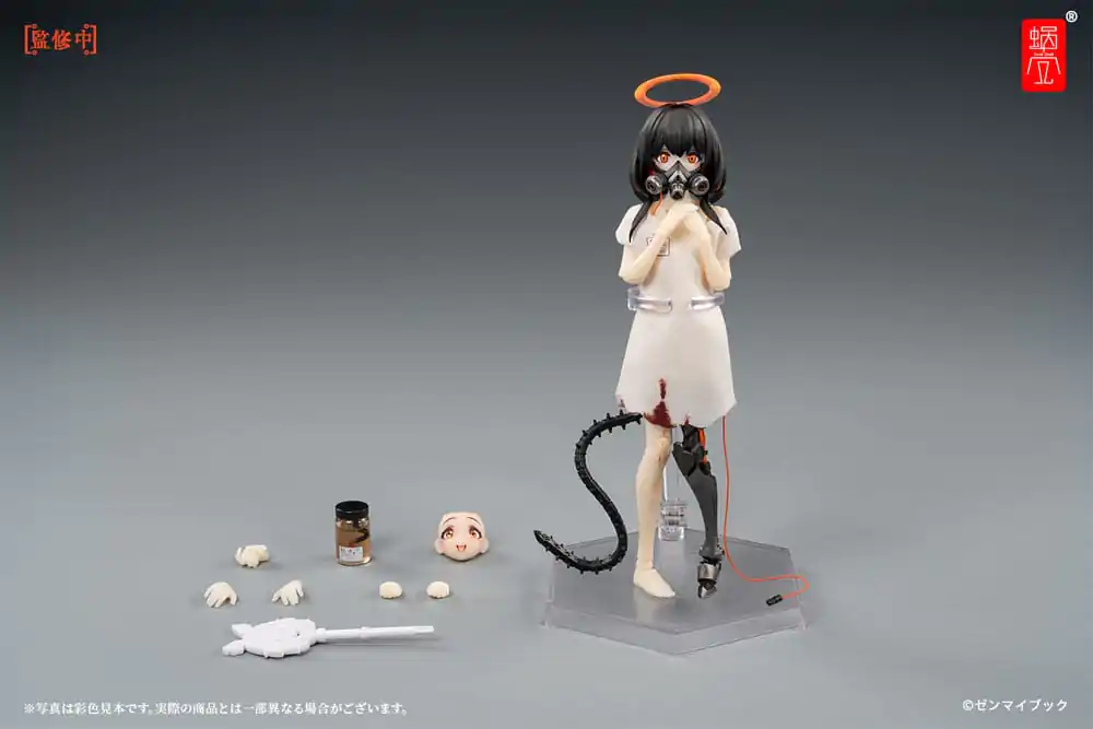 Original Character Action Figure Kit 1/12 Three Wise Monkeys 03 Speak no Evil 14 cm product photo