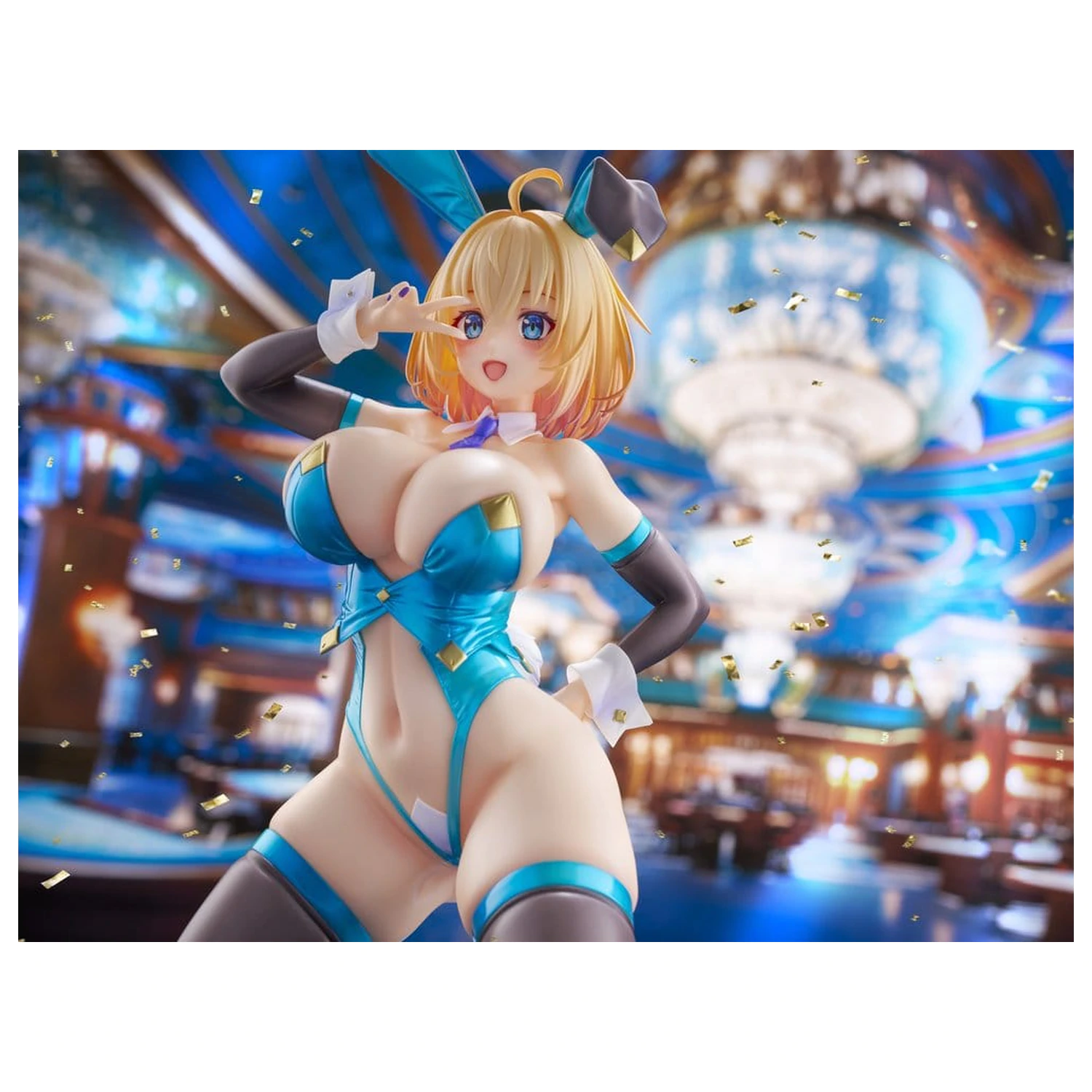 Original Character KoiKoi -Sakura- PVC Figure 1/6 Sophia F. Shirring Blue Bunny Ver. 20 cm product photo