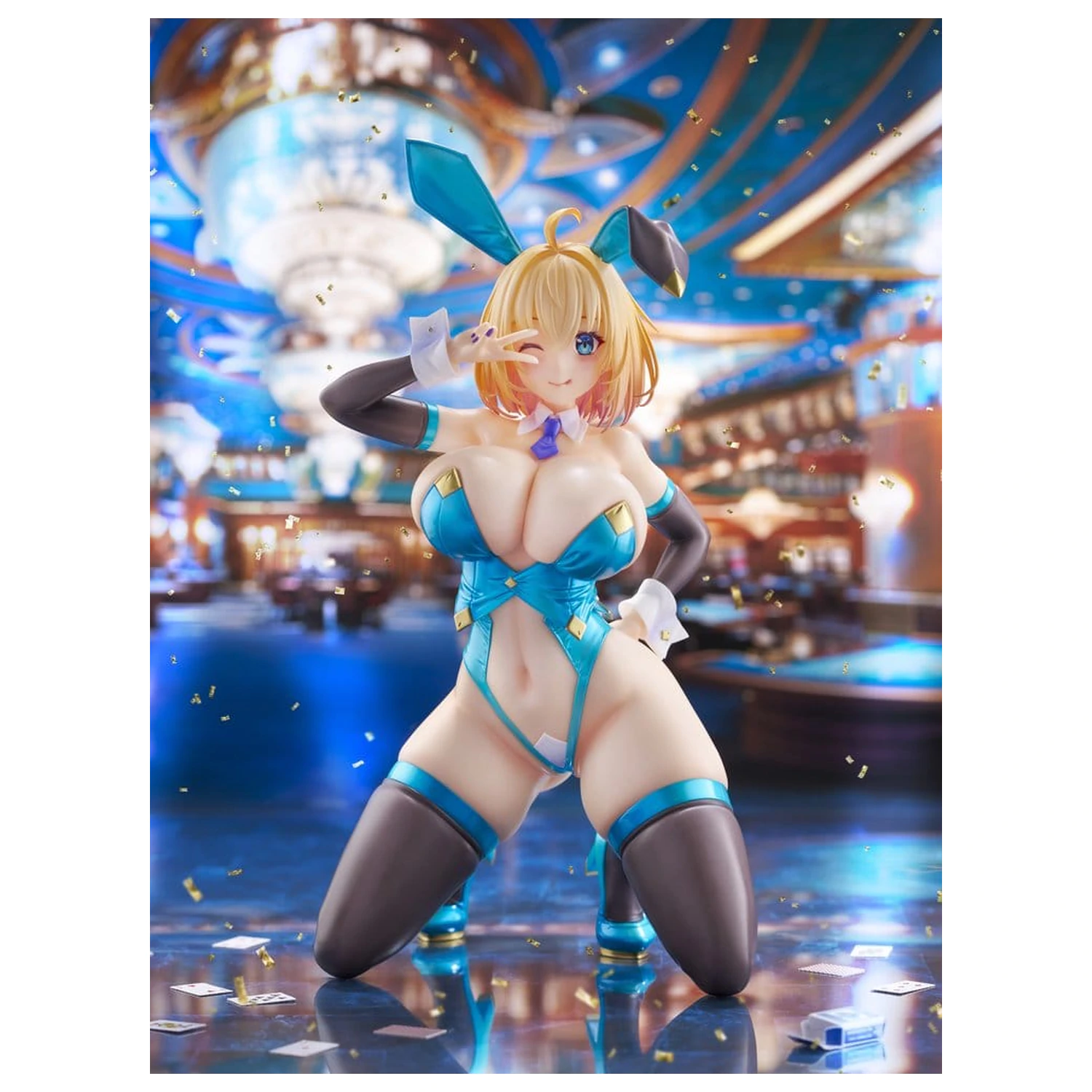 Original Character KoiKoi -Sakura- PVC Figure 1/6 Sophia F. Shirring Blue Bunny Ver. 20 cm product photo