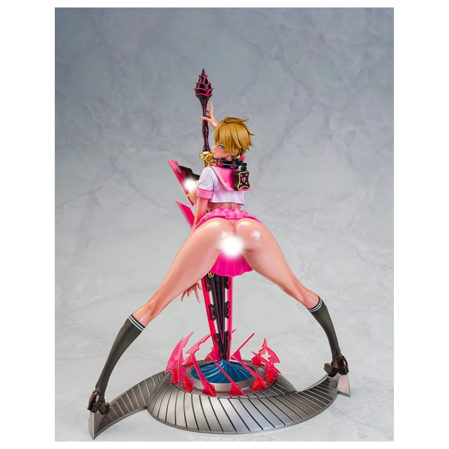 Original Character Mahou Shoujo Series Statue 1/6 Rui Asuka Pink Summer Sailor Ver. Illustration by Raita 29 cm product photo