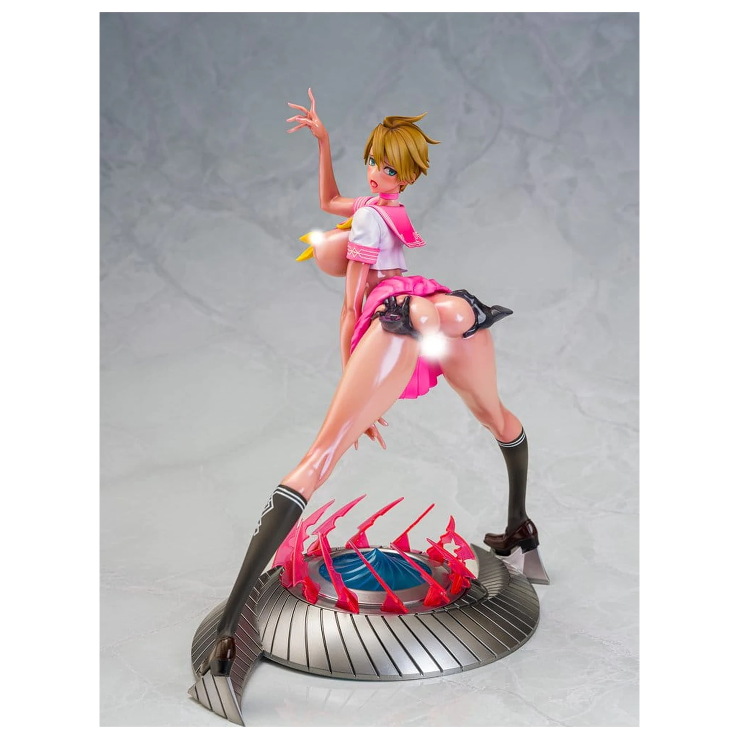 Original Character Mahou Shoujo Series Statue 1/6 Rui Asuka Pink Summer Sailor Ver. Illustration by Raita 29 cm product photo