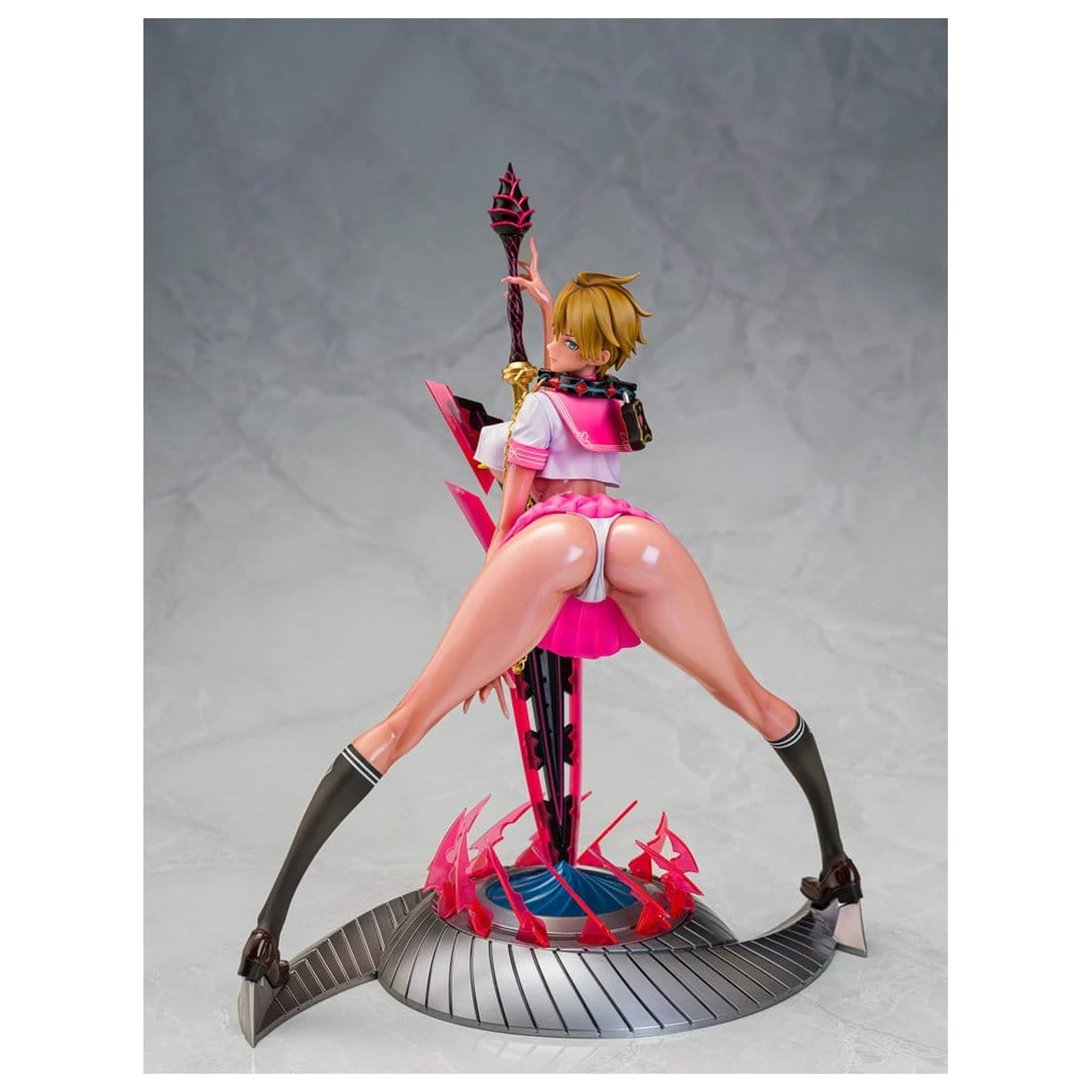 Original Character Mahou Shoujo Series Statue 1/6 Rui Asuka Pink Summer Sailor Ver. Illustration by Raita 29 cm product photo