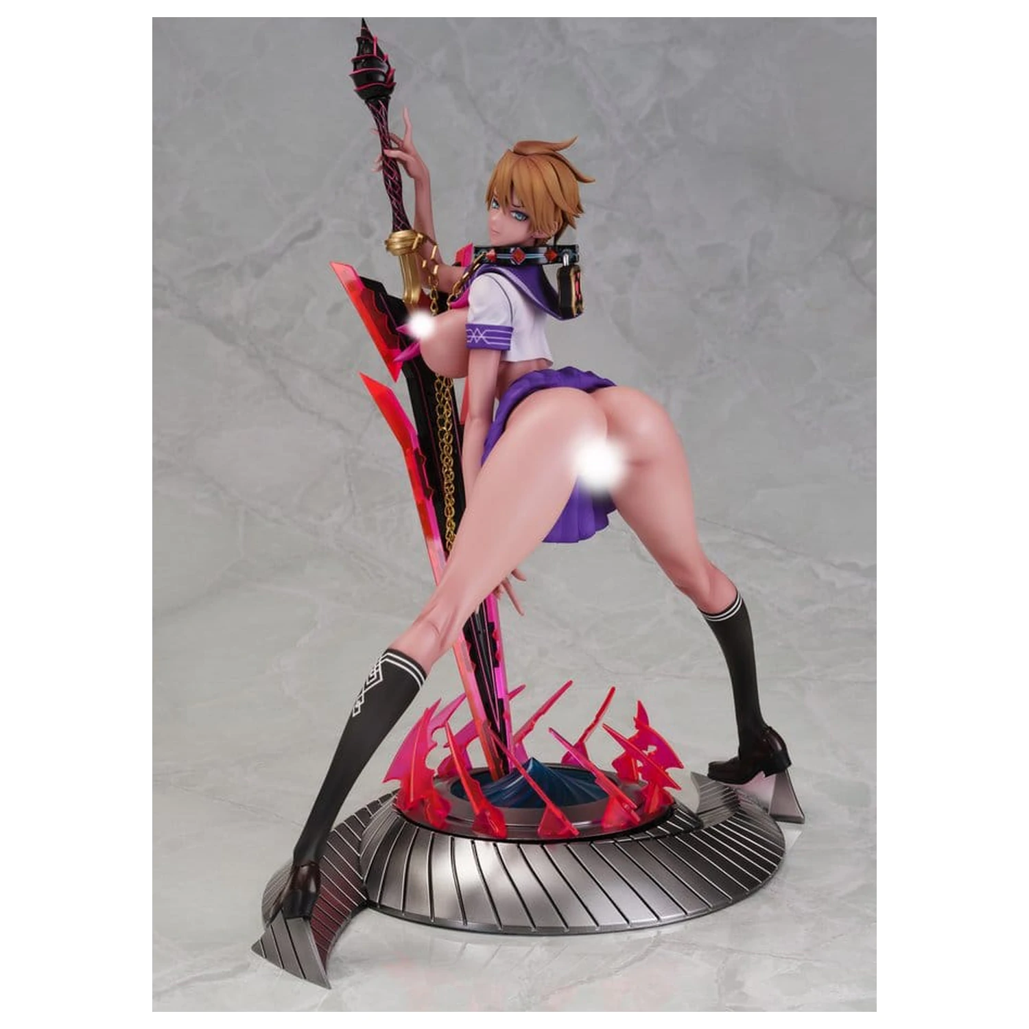 Original Character Mahou Shoujo Series Statue 1/6 Rui Asuka Summer Sailor Uniform Ver. Illustration by Raita 29 cm product photo