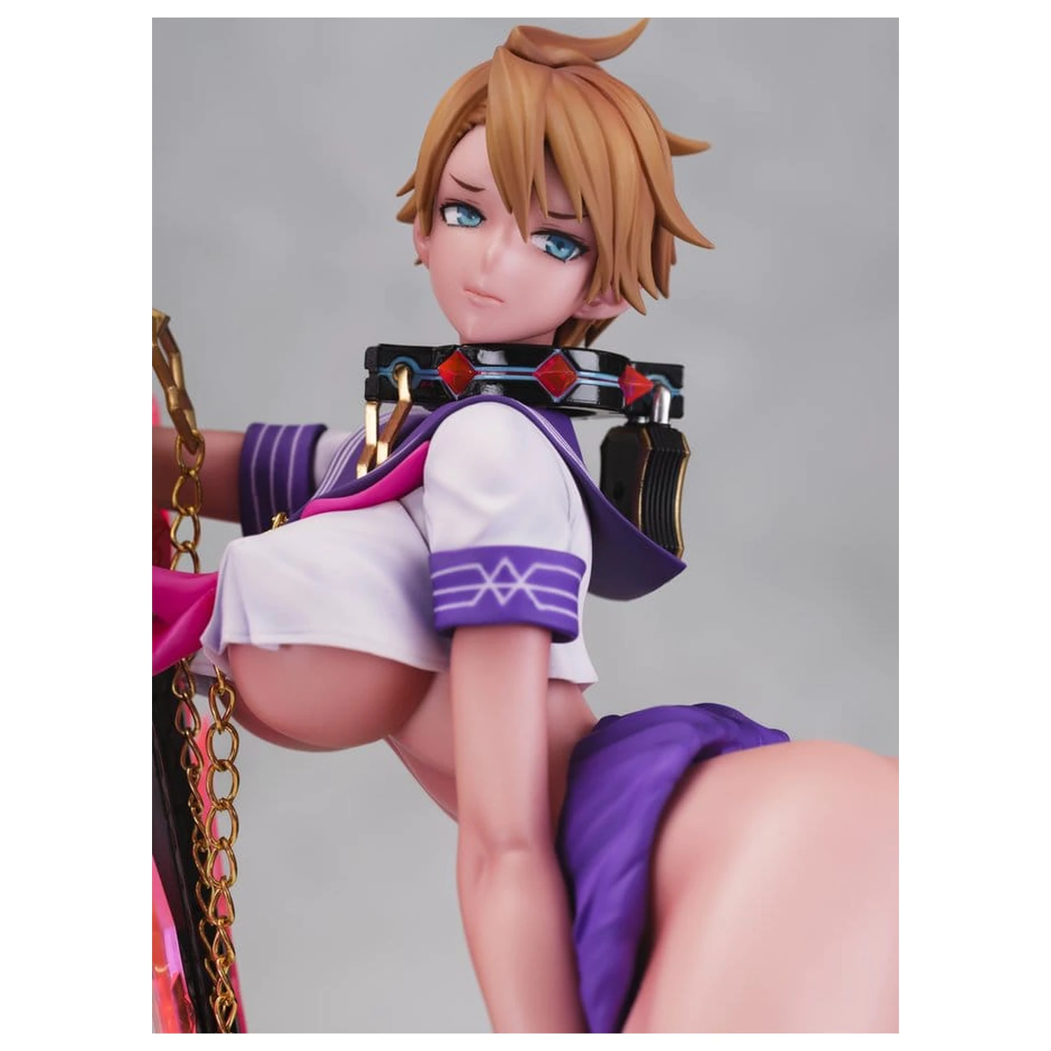 Original Character Mahou Shoujo Series Statue 1/6 Rui Asuka Summer Sailor Uniform Ver. Illustration by Raita 29 cm product photo