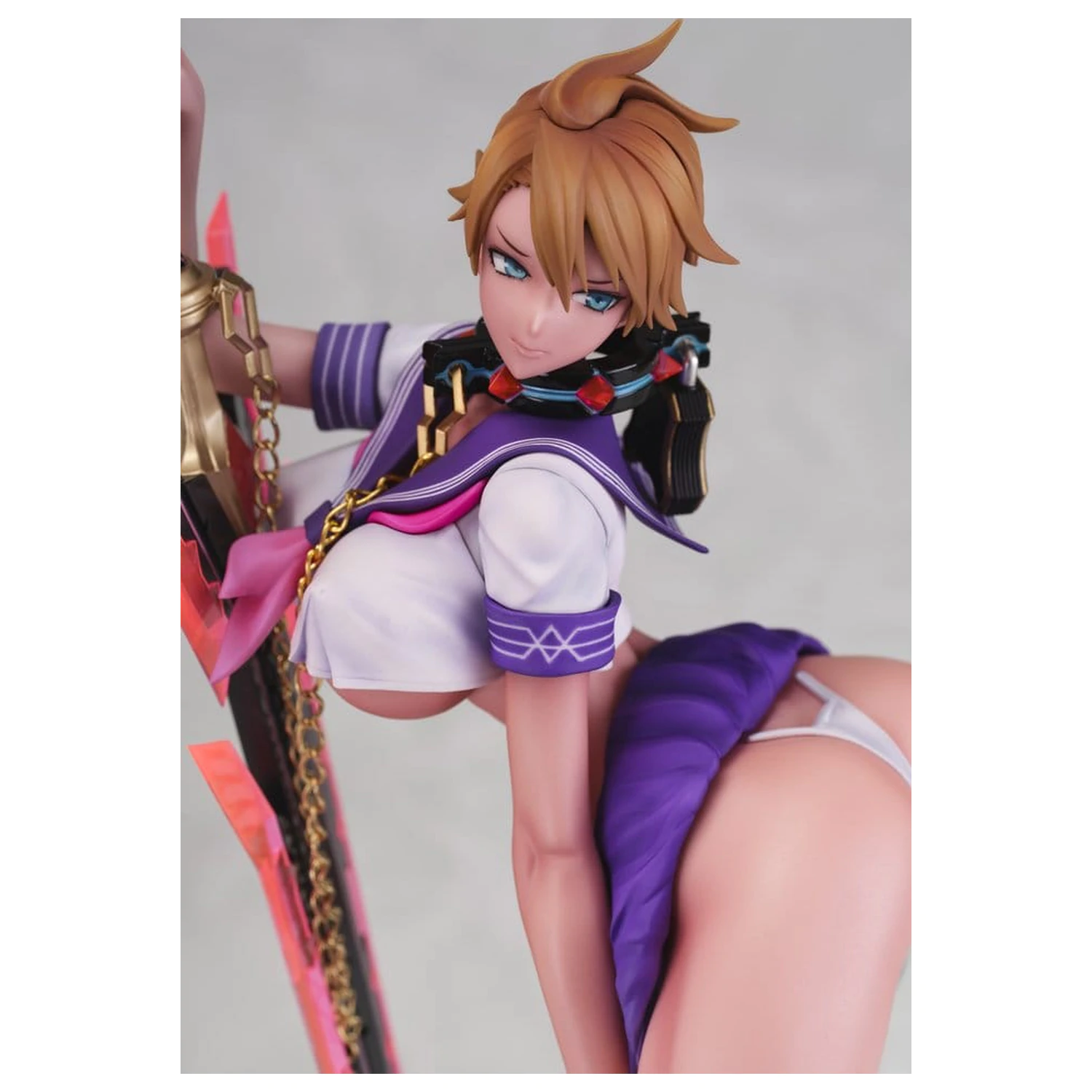 Original Character Mahou Shoujo Series Statue 1/6 Rui Asuka Summer Sailor Uniform Ver. Illustration by Raita 29 cm product photo