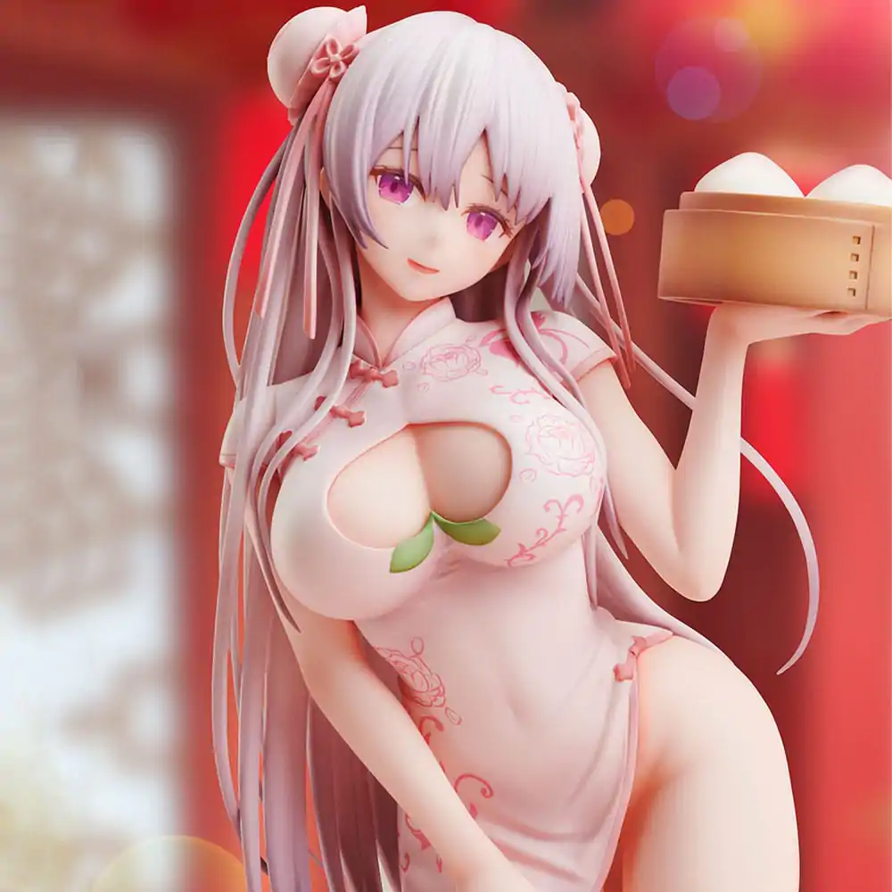 Original Character PVC Statue Miko Illustration Momoman-chan 29 cm termékfotó