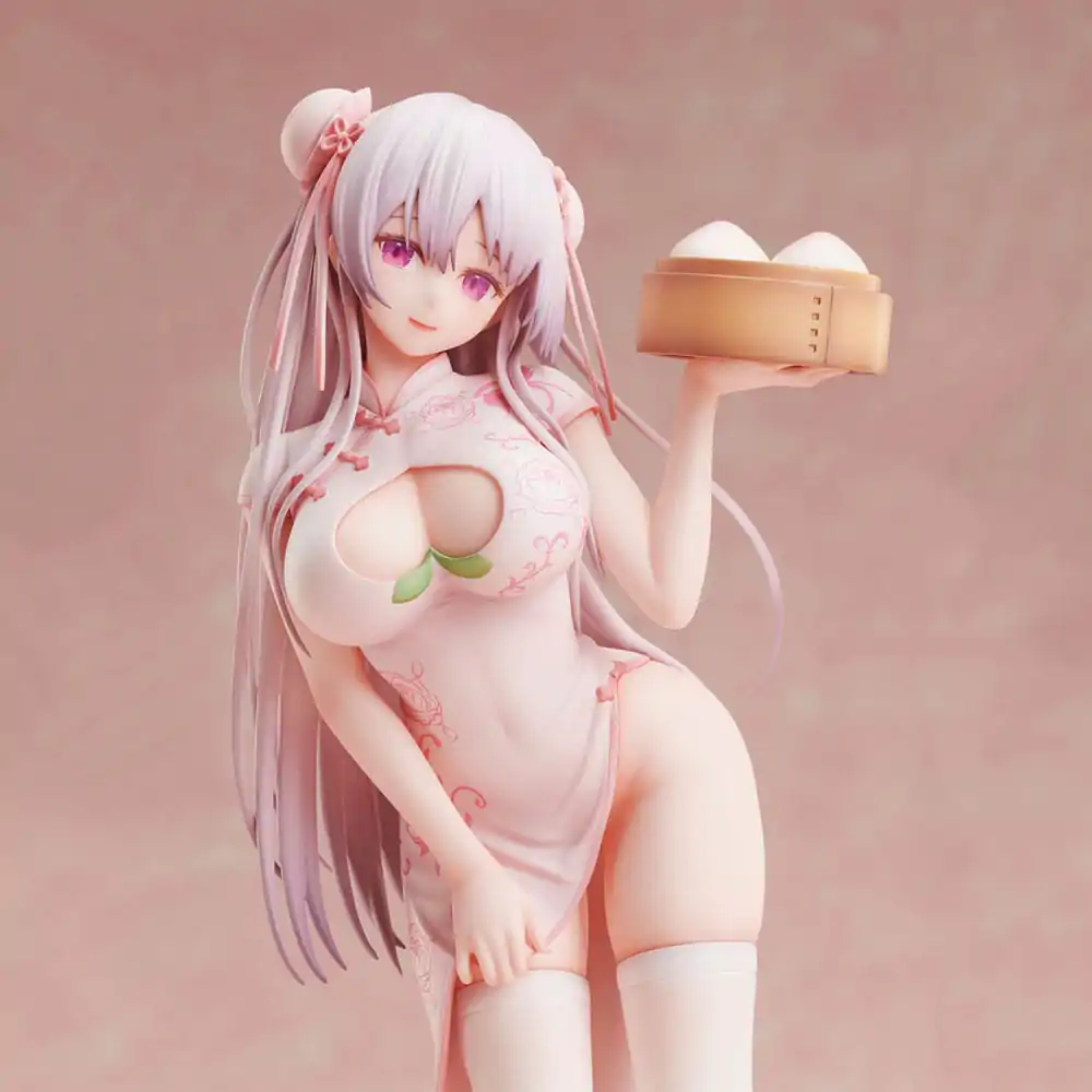 Original Character PVC Statue Miko Illustration Momoman-chan 29 cm termékfotó