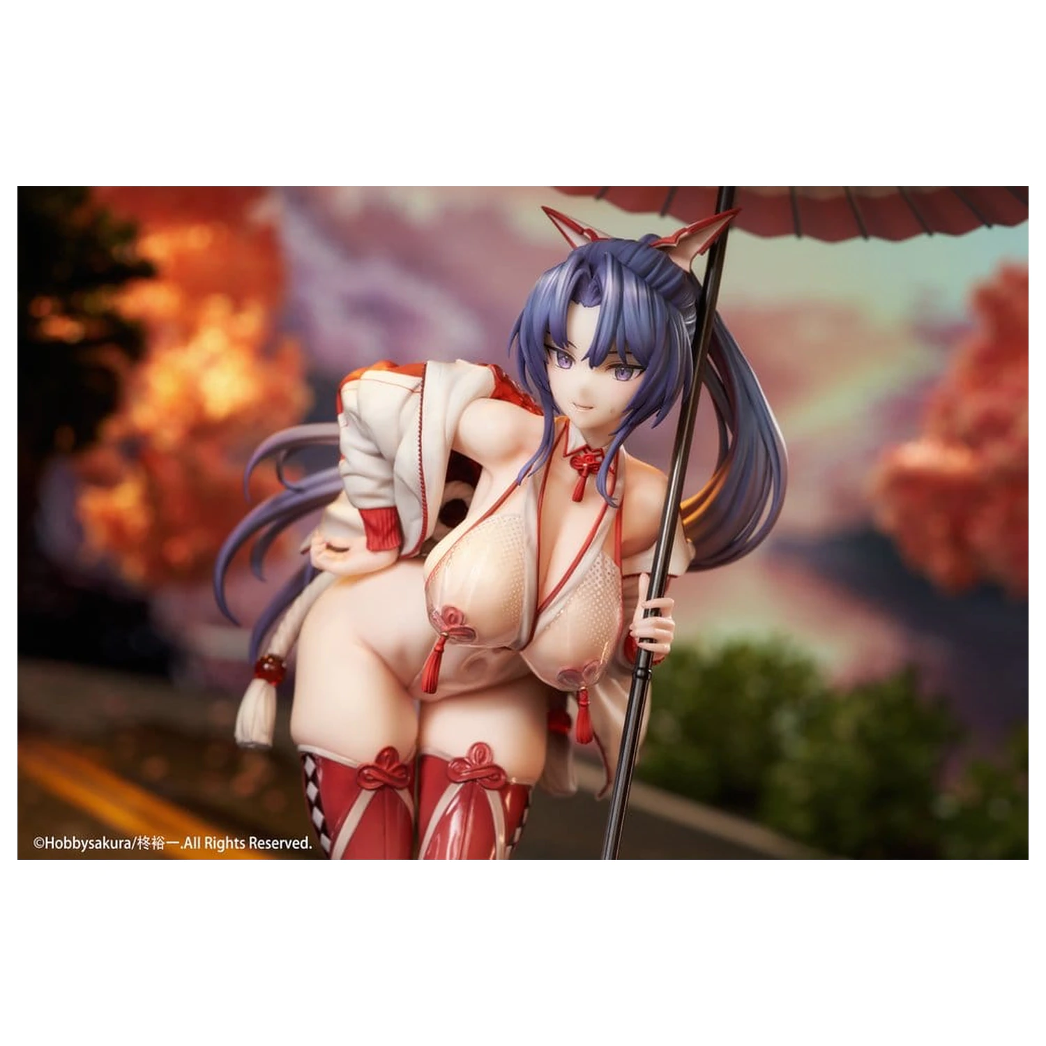 Original Character Miko Shoujo PVC Figure 1/7 Miko Race Queen Ver. 33 cm product photo