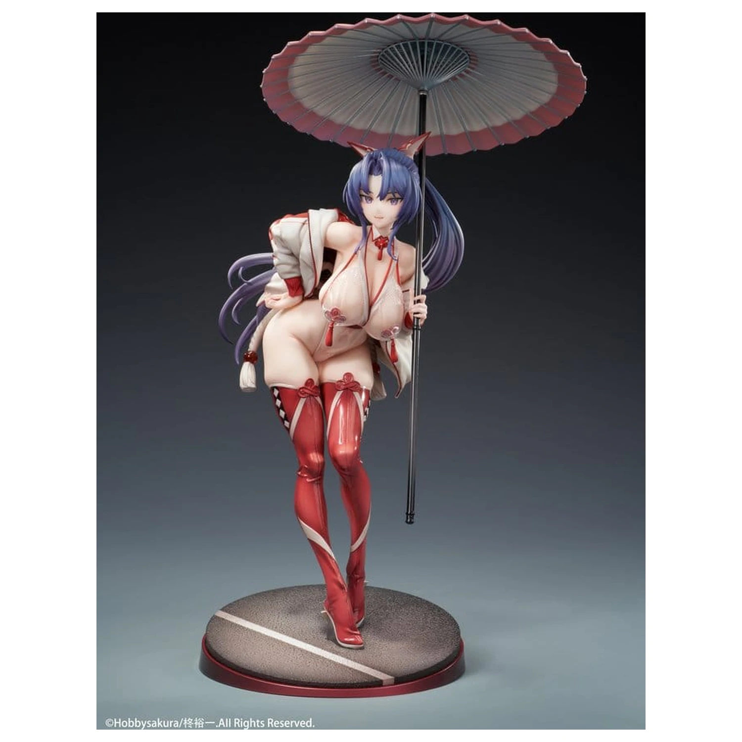 Original Character Miko Shoujo PVC Figure 1/7 Miko Race Queen Ver. Deluxe Edition 33 cm product photo