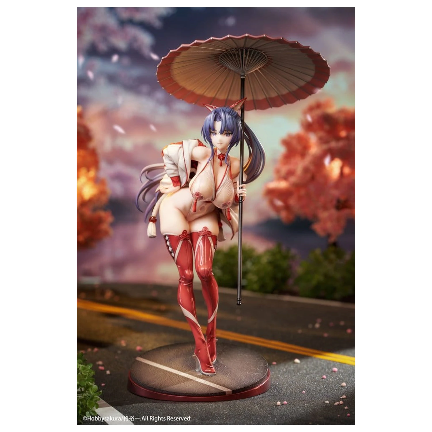Original Character Miko Shoujo PVC Figure 1/7 Miko Race Queen Ver. Deluxe Edition 33 cm product photo