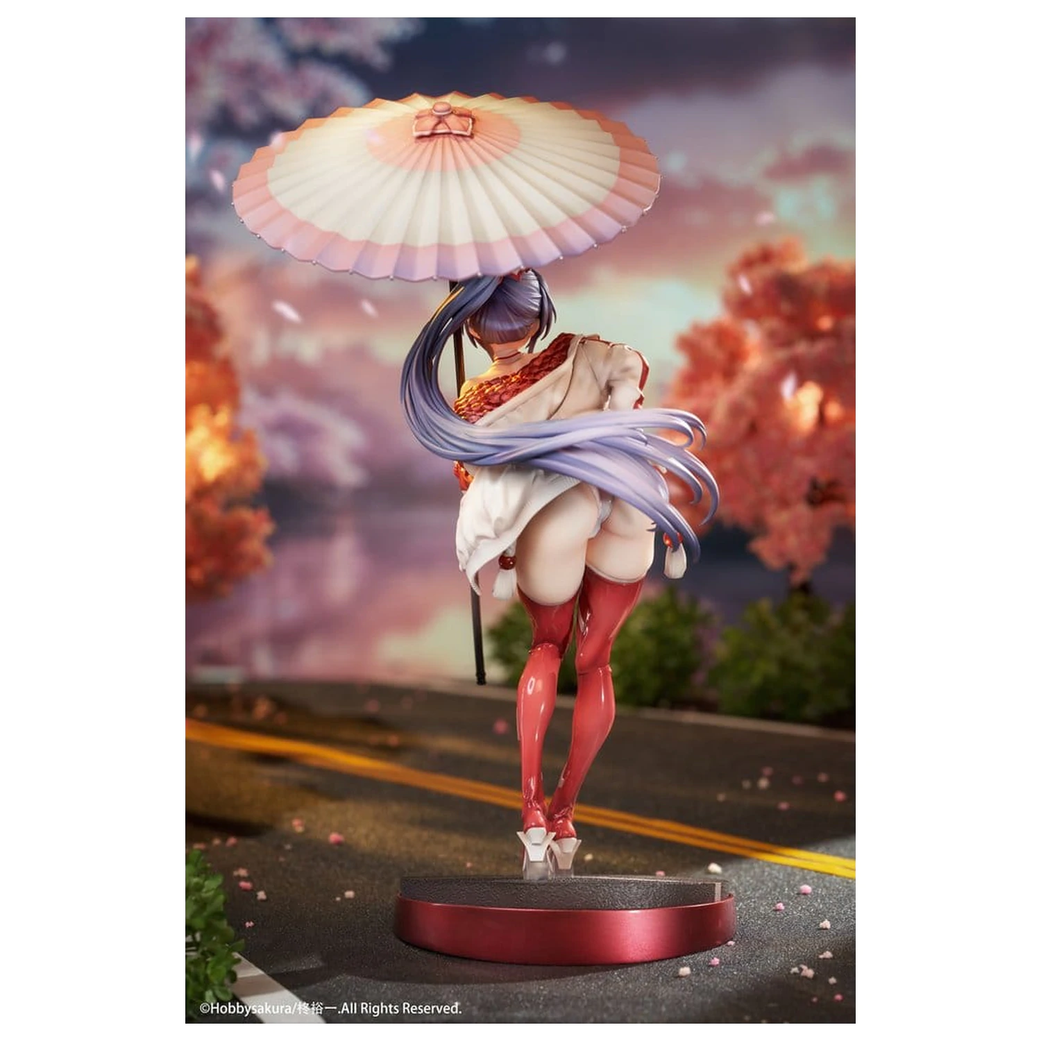 Original Character Miko Shoujo PVC Figure 1/7 Miko Race Queen Ver. Deluxe Edition 33 cm product photo