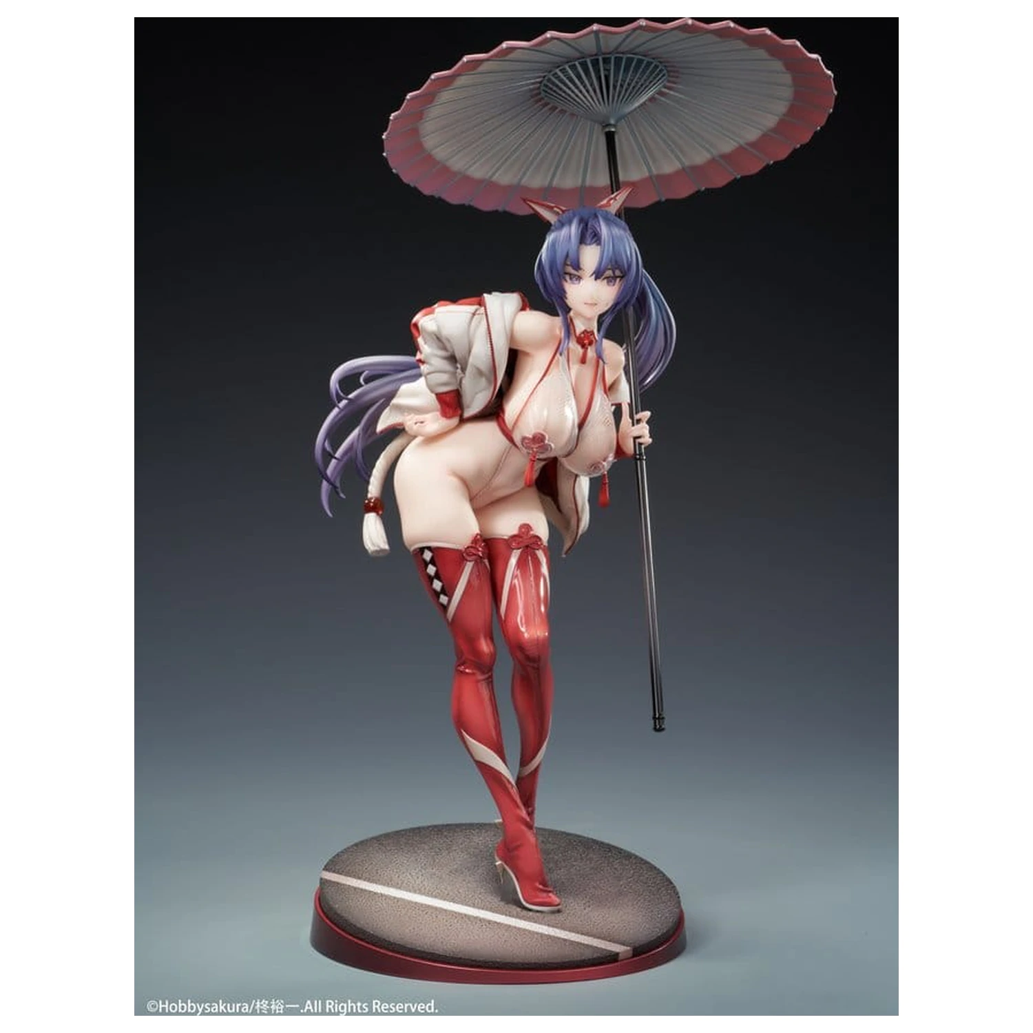Original Character Miko Shoujo PVC Figure 1/7 Miko Race Queen Ver. Deluxe Edition 33 cm product photo