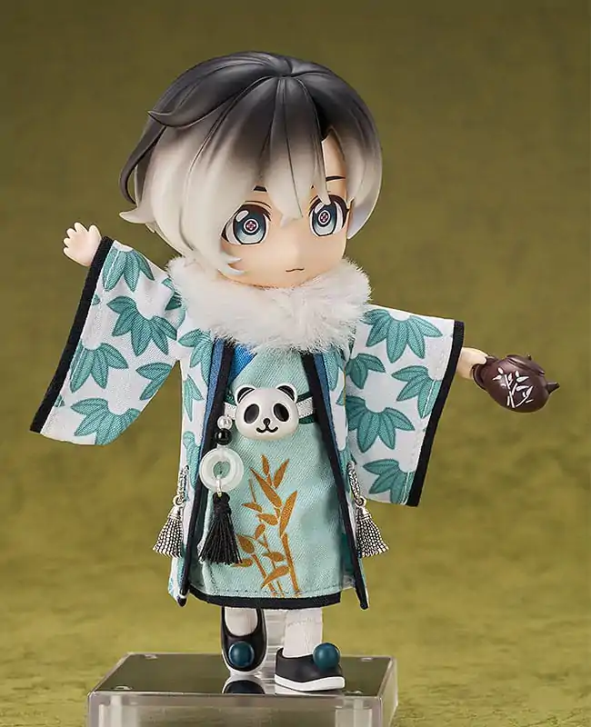 Original Character Nendoroid Doll Action Figure Chinese-Style Panda Mahjong: Laurier 14 cm termékfotó