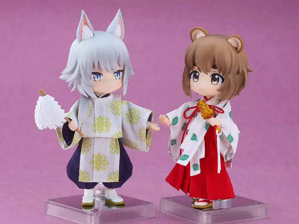 Original Character Nendoroid Doll Action Figure Fox Kannushi: Rei 14 cm termékfotó