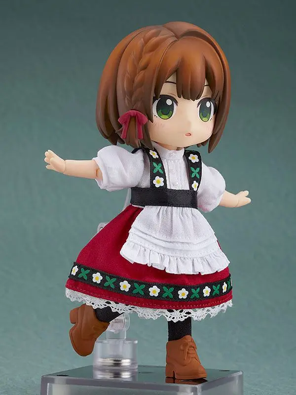 Original Character Nendoroid Doll Action Figure Little Red Riding Hood: Rose 14 cm product photo