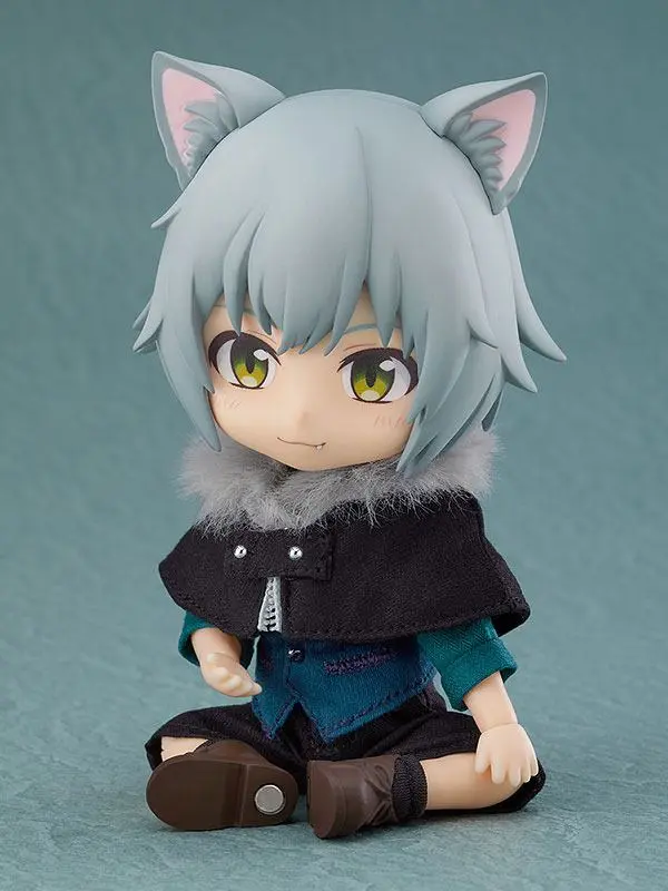 Original Character Nendoroid Doll Action Figure Wolf: Ash 14 cm product photo