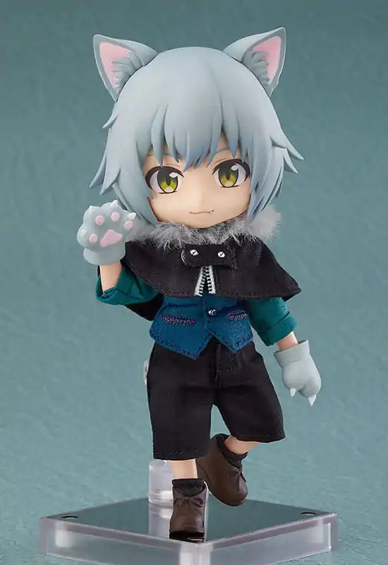 Original Character Nendoroid Doll Action Figure Wolf: Ash 14 cm (re-run) termékfotó