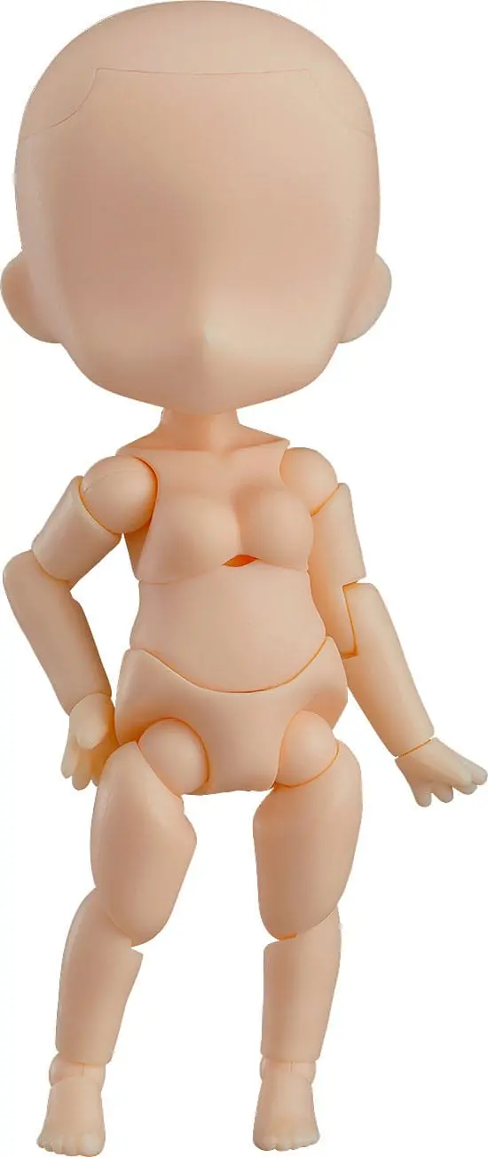 Original Character Nendoroid Doll Archetype 1.1 Action Figure Woman (Peach) 10 cm product photo