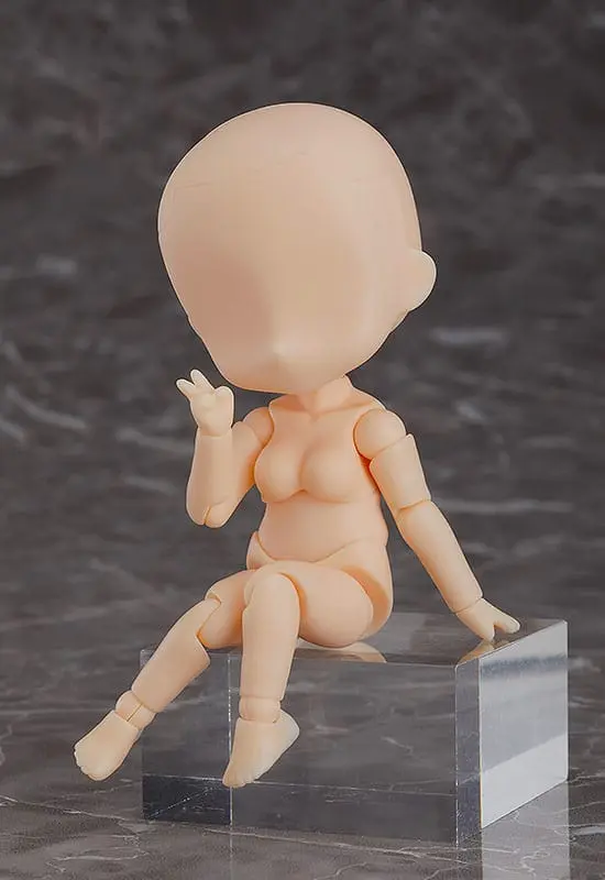Original Character Nendoroid Doll Archetype 1.1 Action Figure Woman (Peach) 10 cm product photo