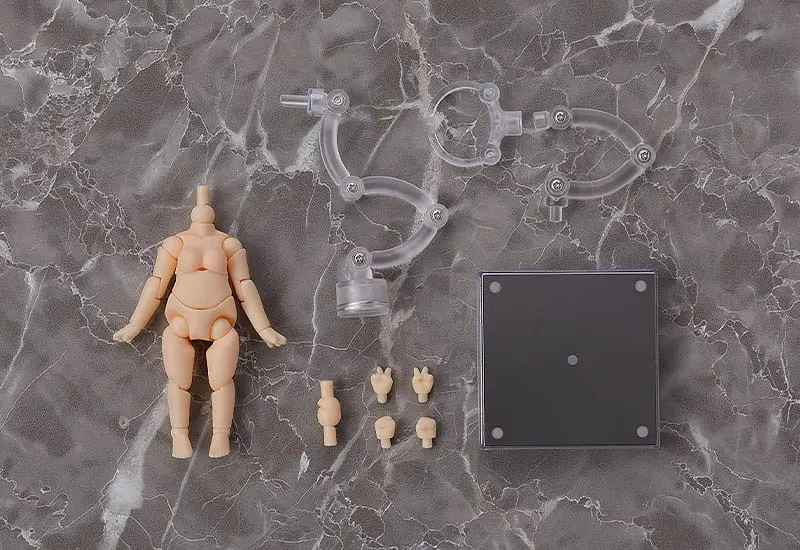 Original Character Nendoroid Doll Archetype 1.1 Action Figure Woman (Peach) 10 cm product photo