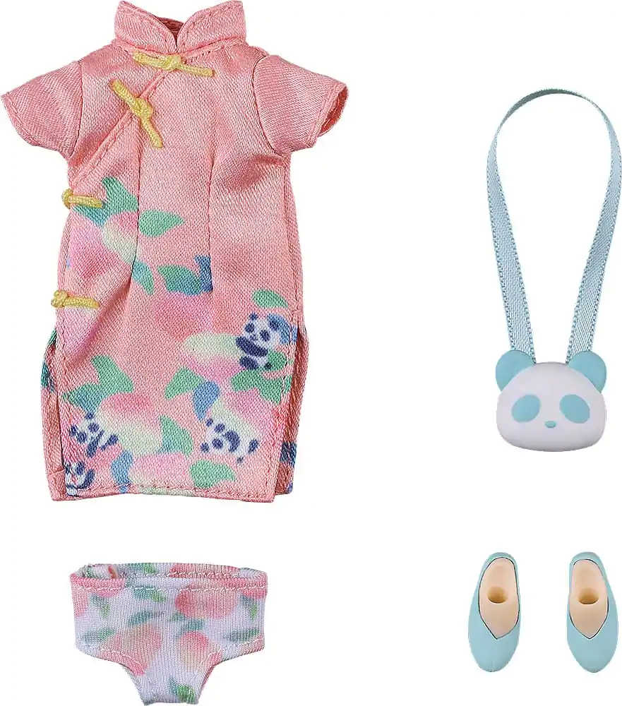 Original Character Accessories for Nendoroid Doll Figures Outfit Set: Chinese Dress (Panda) product photo