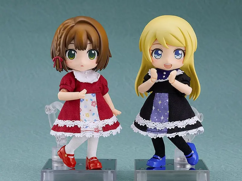 Original Character Nendoroid Doll Figures Outfit Set: Old-Fashioned Dress (Black) product photo