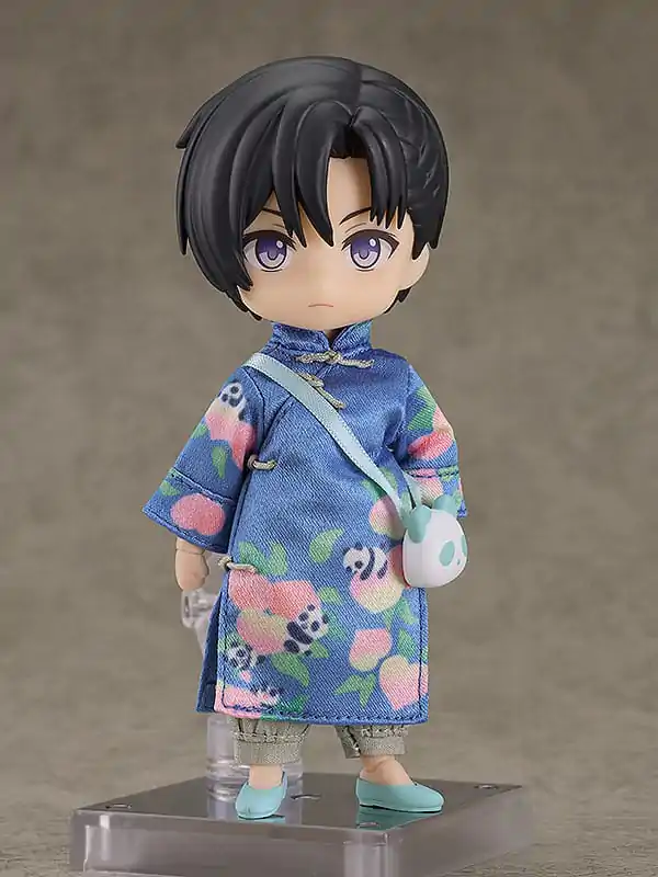 Original Character Accessories for Nendoroid Doll Figures Outfit Set: Long Length Chinese Outfit (Panda) product photo