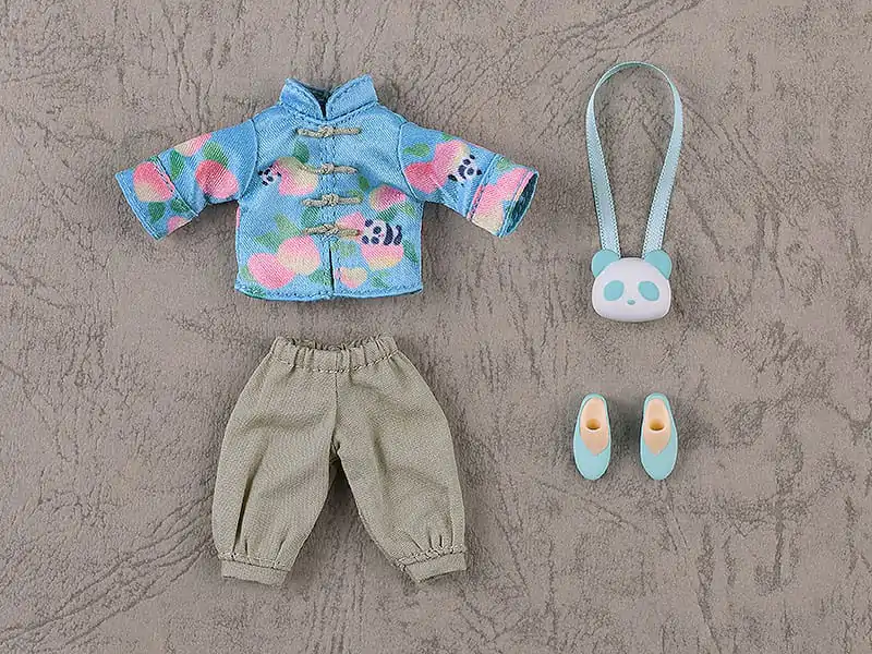 Original Character Accessories for Nendoroid Doll Figures Outfit Set: Short Length Chinese Outfit (Panda) product photo