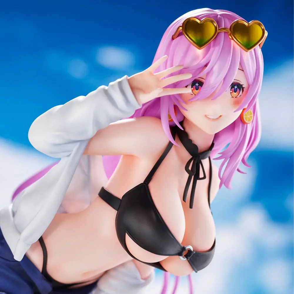 Original Character PVC Statue Nishizawa 5 Illustration Thirty Eco 27 cm product photo